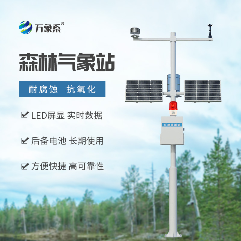 ??森林氣象火險監測站：多維度洞察森林氣象