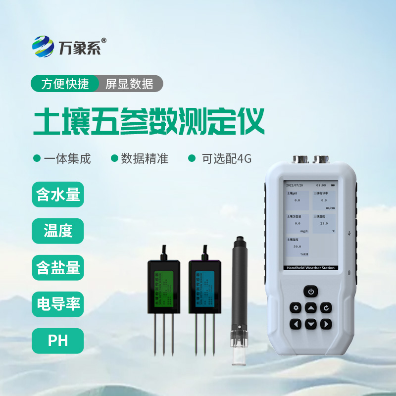 ??精準檢測土壤狀況，土壤水分溫度鹽分ph測定儀為農林種植增添幫手